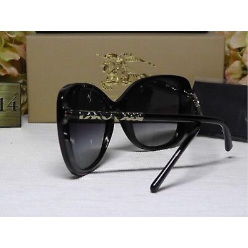 Burberry sunglasses  - Black/Gold Frame, Grey Lens 8