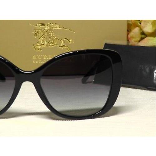 Burberry sunglasses  - Black/Gold Frame, Grey Lens 2