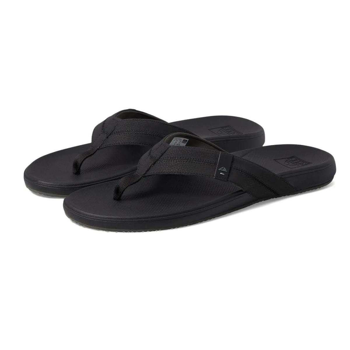 Man Reef Cushion Phantom II Flip Flop Beach Sandal CJ4346 Color Black