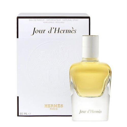 Jour D`hermes by Hermes For Women 2.87 oz Eau de Parfum Spray Refillable