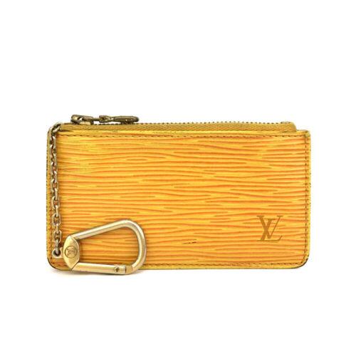 Louis Vuitton Epi Key Pouch Tassil Yellow CA0967
