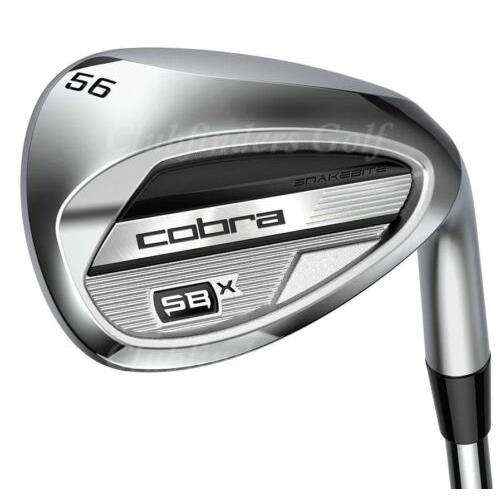 Cobra Snakebite X Full-face 56 Sand Wedge Kbs Max 80 Steel Stiff