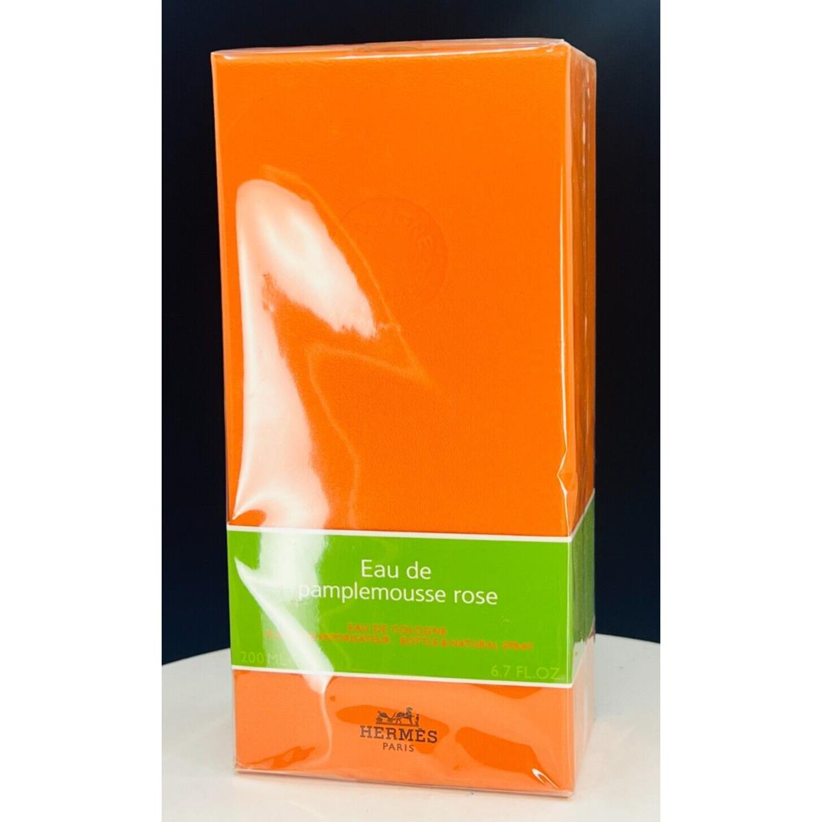 Hermes Eau De Pamplemousse Rose Eau De Cologne - 200ML/ 6.7oz - Jumbo