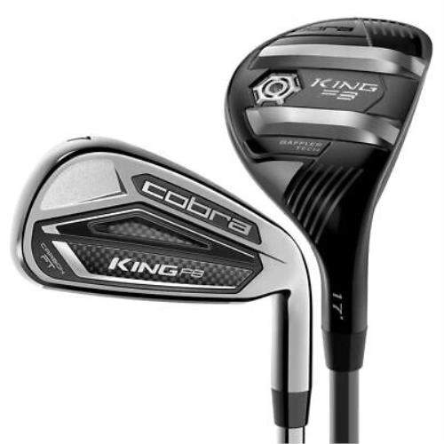 Cobra King F8 Combo Irons 5H 6-Pw Gw Graphite Lite Senior