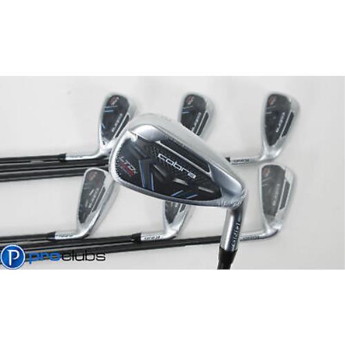 Cobra King Ltdx One Length Irons 5-PW GW Graphite Kbs Pgi 65 Senior 364991