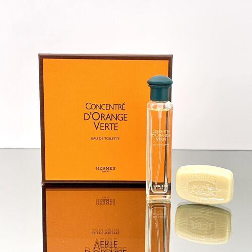 Concentre D`orange Verte Hermes Edt 15ML Spr Savon Parfume Soap 25g Mini HC25