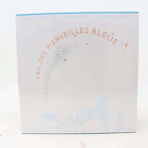 Eau Des Merveilles Bleue by Hermes Eau De Toilette 1.6oz/50ml Spray