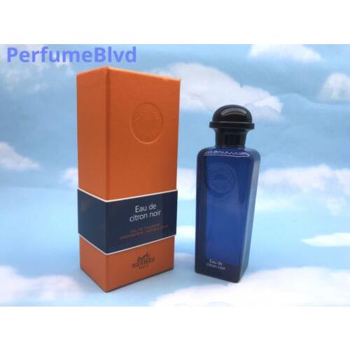 Eau DE Citron Noir Hermes 3.3 Fl.oz 100 ML Eau DE Cologne Spray Unisex