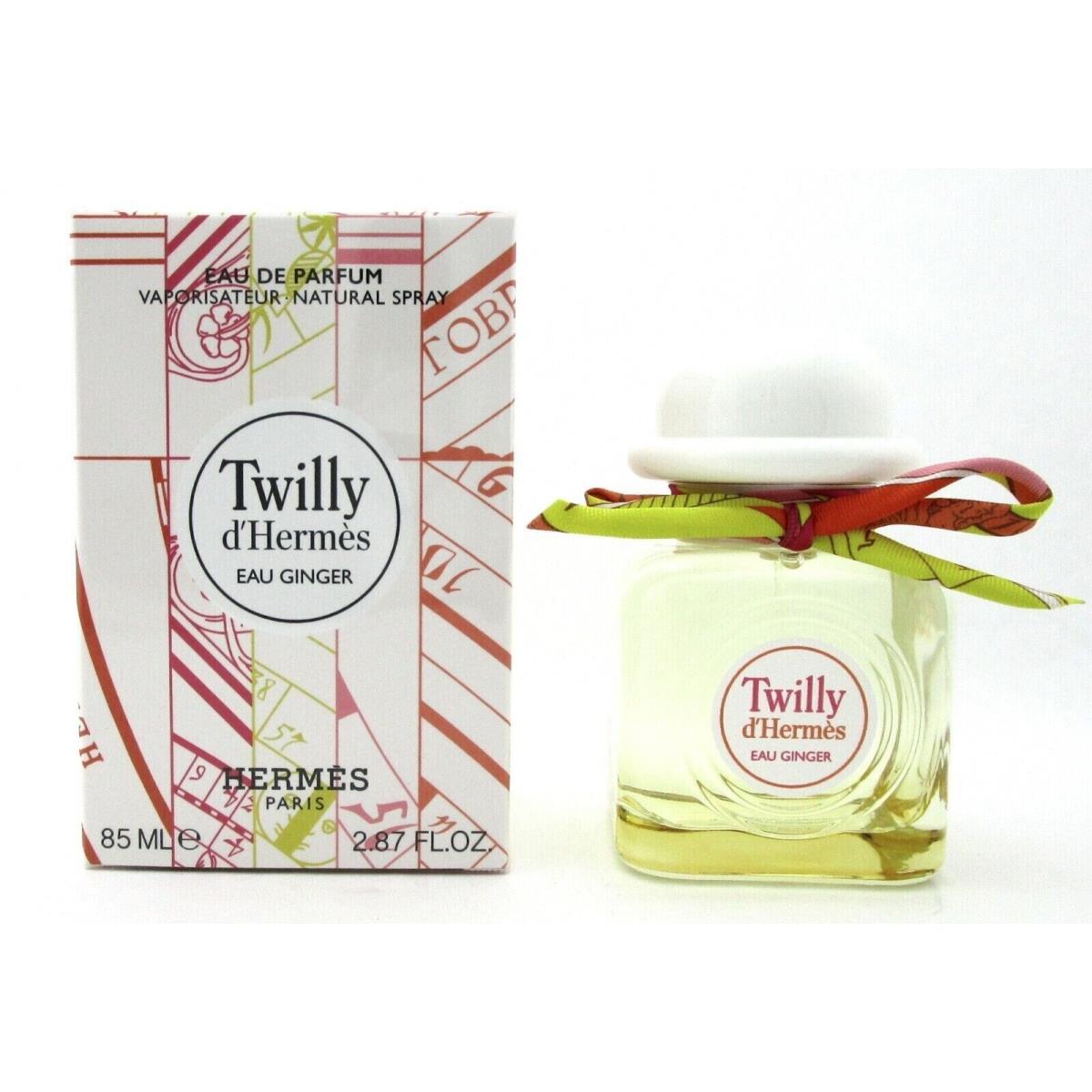 Twilly D`hermes Eau Ginger by Hermes 2.87 oz Edp Spray For Women. Box