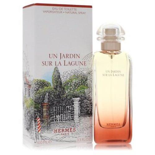 Un Jardin Sur La Lagune by Hermes Eau De Toilette Spray 3.3 oz For Women