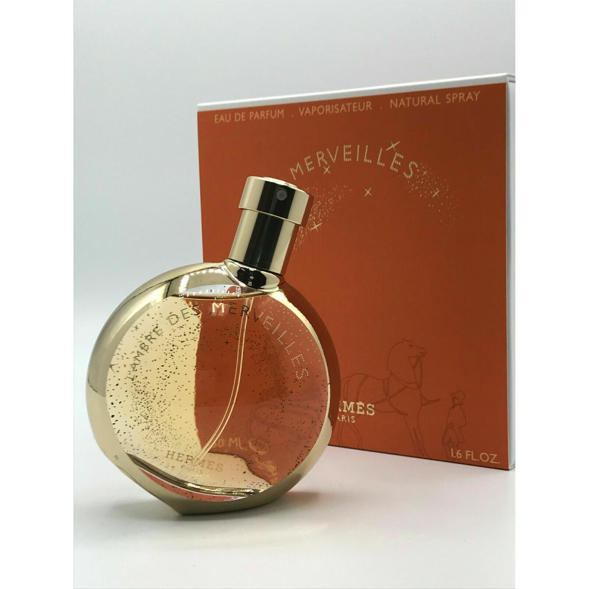 Hermes L` Amber Des Merveilles Women Parfum Spray 1.6 OZ