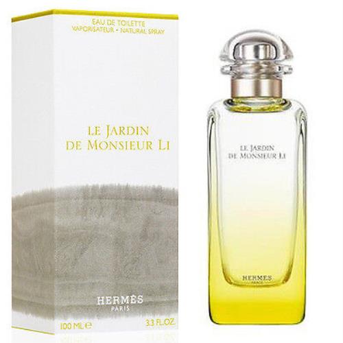 Le Jardin De Monsieur Li by Hermes For Women 3.3 oz Eau de Toilette Spray