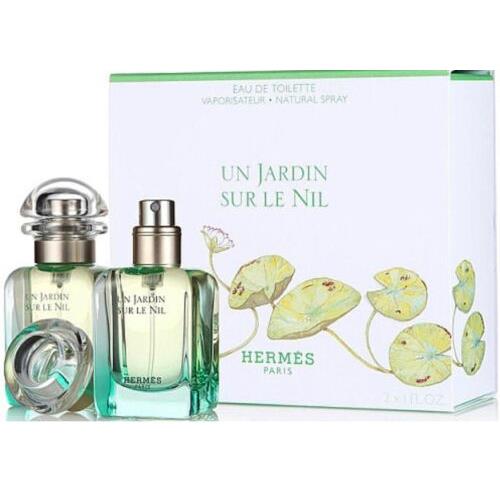 Hermes Paris Un Jardin Sur Le Nil Eau de Toilette Spray 2 x 1 Fl Oz