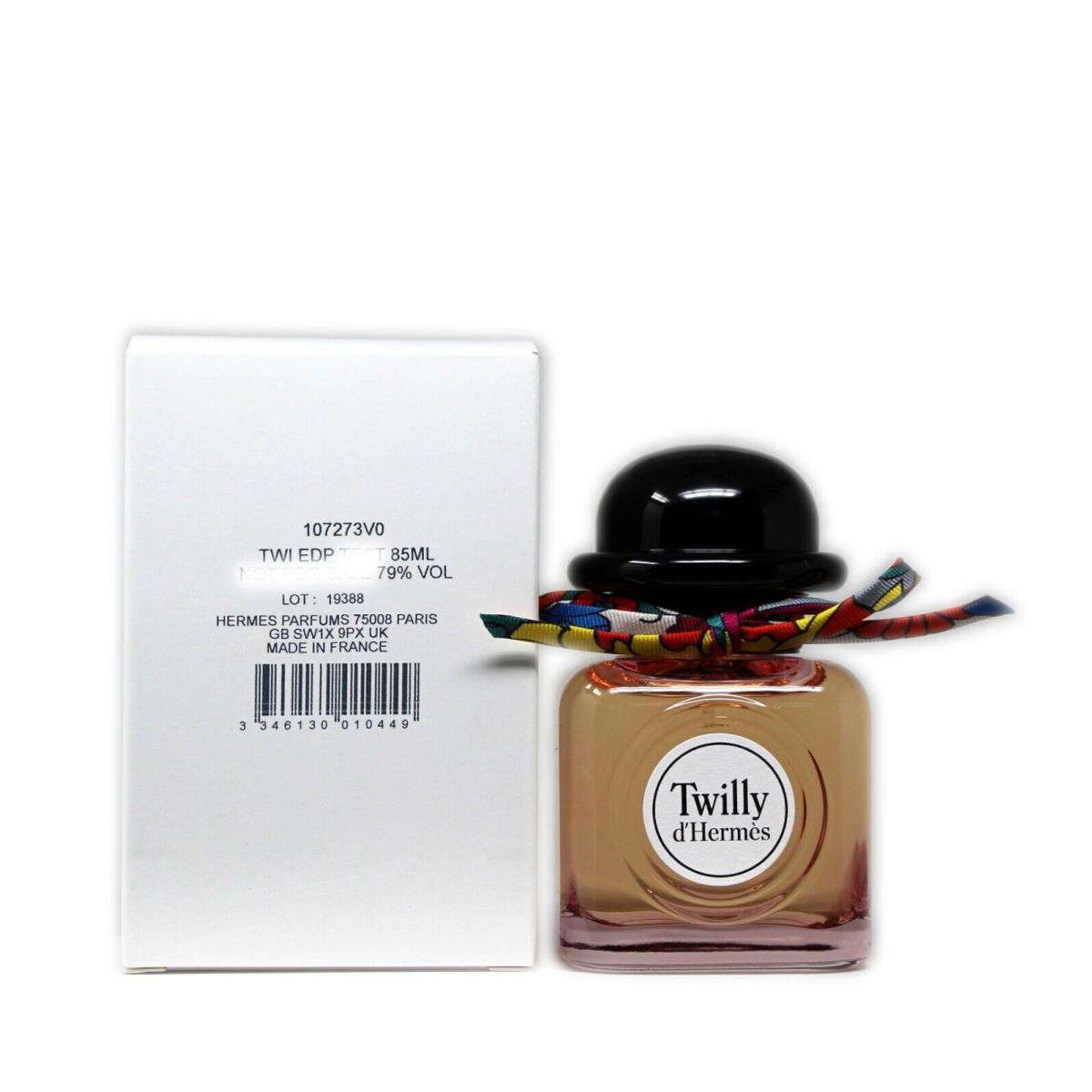 Hermes Twilly D`hermes Eau DE Parfum Natural Spray 85 ML/2.87 Fl.oz. T-n/p