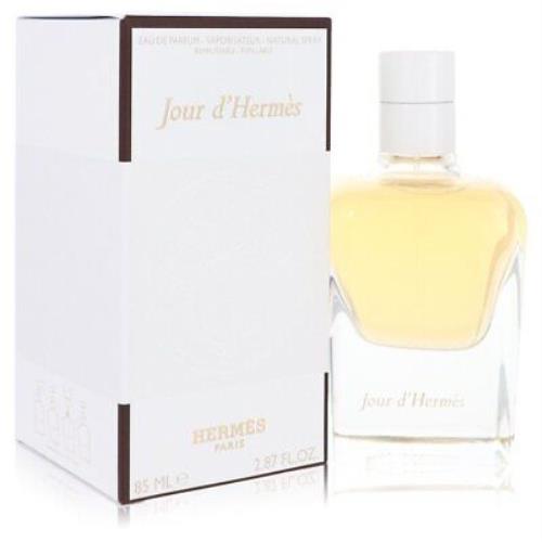 Jour D`hermes by Hermes Eau De Parfum Spray Refillable 2.87 oz For Women