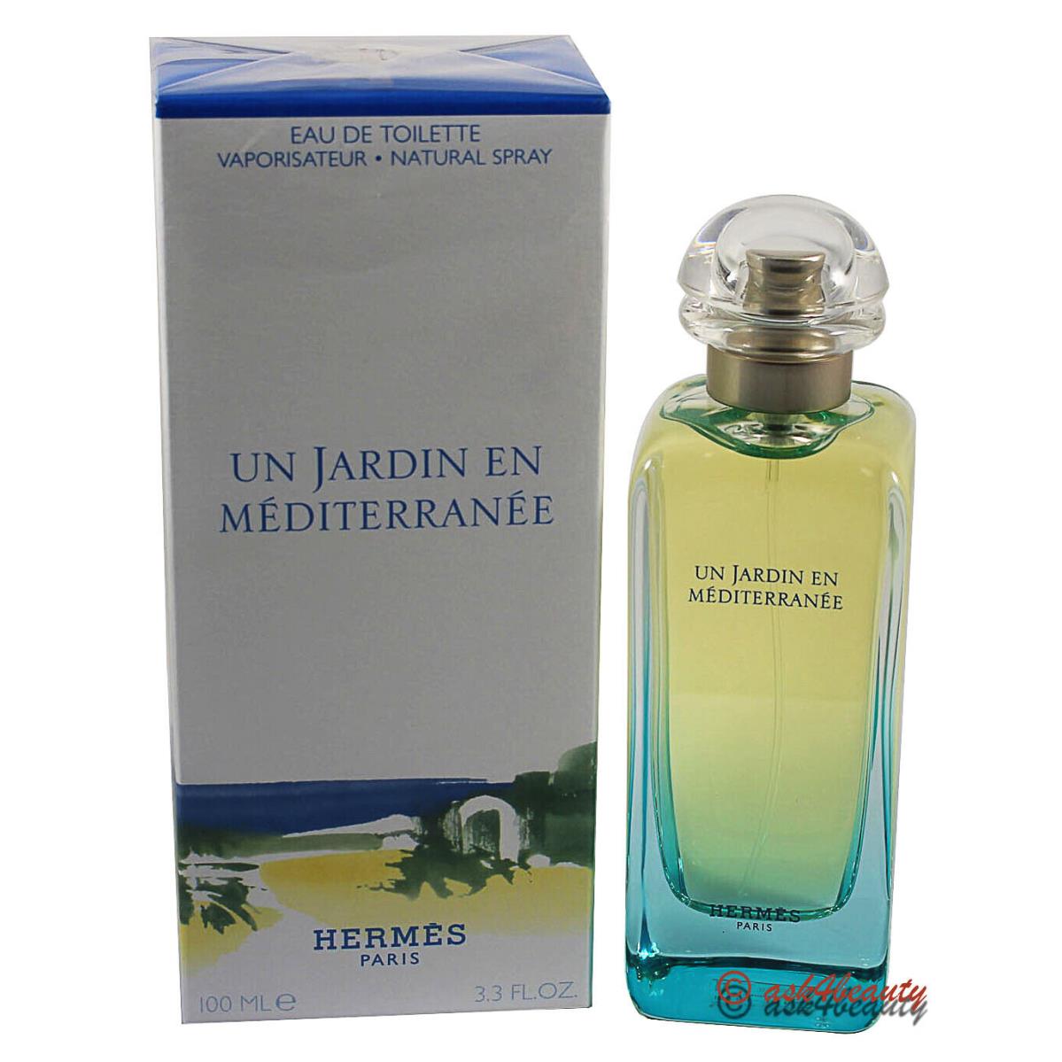 Un Jardin En Mediterranee By Hermes 3.4oz/100ml Edt Spray For Women