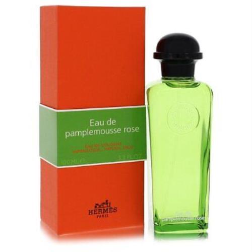 Eau De Pamplemousse Rose by Hermes Eau De Cologne Spray 3.3 oz For Women