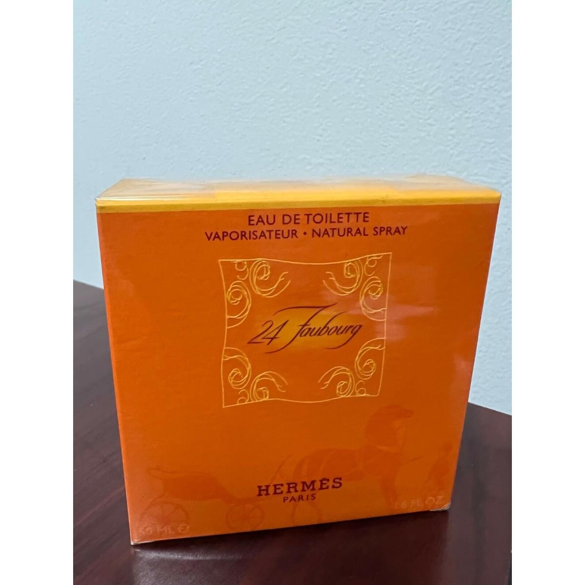 24 Faubourg by Hermes Paris 1.6 FL oz / 50 ML Eau De Toilette Spray Box