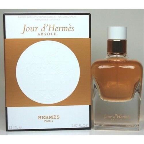 Jour D`hermes Absolu By Hermes 2.87oz./85ml Edp Spray For Women