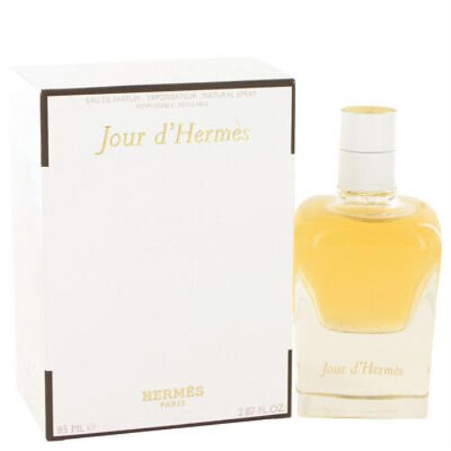 Jour Dhermes Perfume By Hermes Eau De Parfum Spray Refillable 2.87 Oz Eau De Pa
