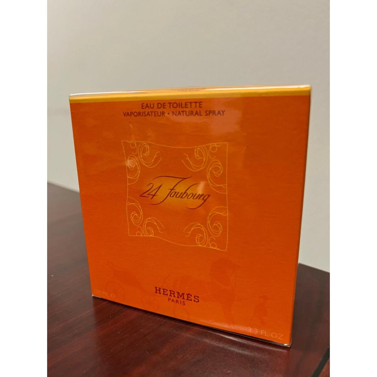 24 Faubourg by Hermes Paris 3.3 FL oz / 100 ML Eau De Toilette Spray Box