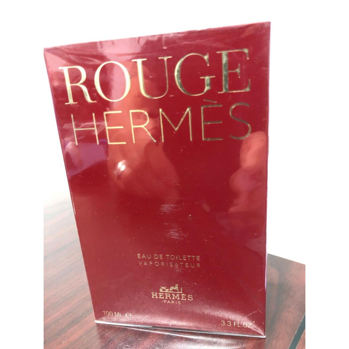 Rouge Hermes by Hermes Paris 3.3 FL oz / 100 ml Eau De Toilette Spray Box