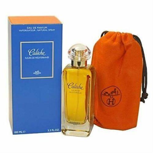 Hermes Caleche Fleurs de Mediterranee Eau De Parfum 3.3 Oz/100 ml Rare