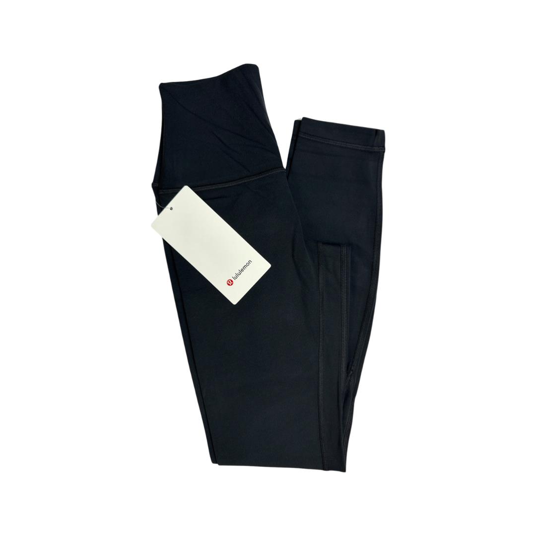 Lululemon Align High-rise Pant 25 Color Black Size 6. LW5CT3S