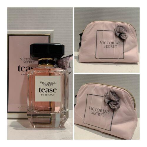 Victoria`s Secret Tease Eau de Parfum 3.4 Fl.oz. and Beauty Bag