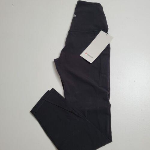 Lululemon Align HR Pant Leggings with Pockets 25 Size 10 Black Nu