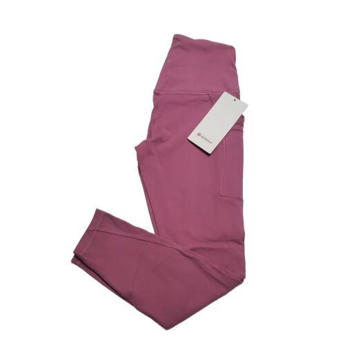 Lululemon Align High-rise Pant with Pockets 25 Size 6 Velvet Dust