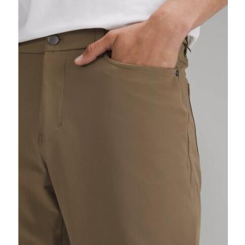 Lululemon Abc Pant Classic Fit 5 Pocket Men s Pant 36x32 Brown