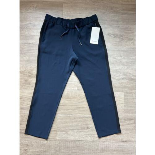 Lululemon On The Fly Full Length Pant Woven True Navy Size 10