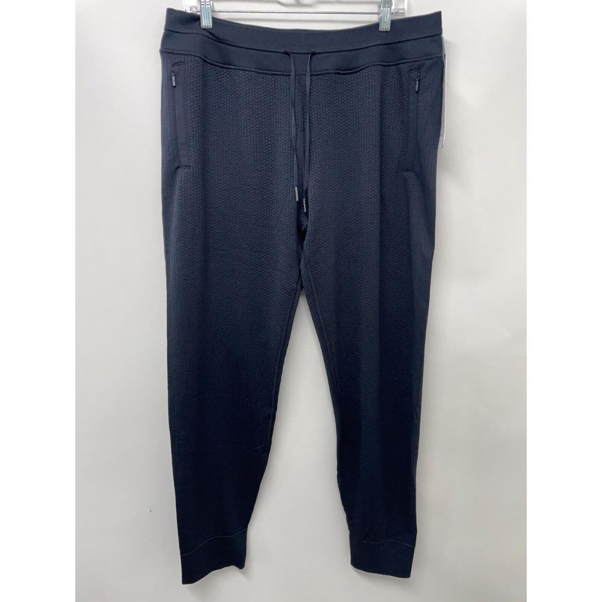 Lululemon Womens 12 Engineered Warmth Jogger Black Slim Fit Tapered LW5CR6S