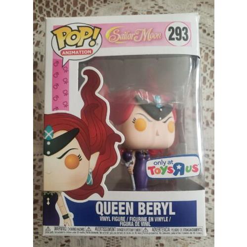 Funko Pop Sailor Moon Queen Beryl 293 Toys R` Us Exclusive Vinyl Figure - Read