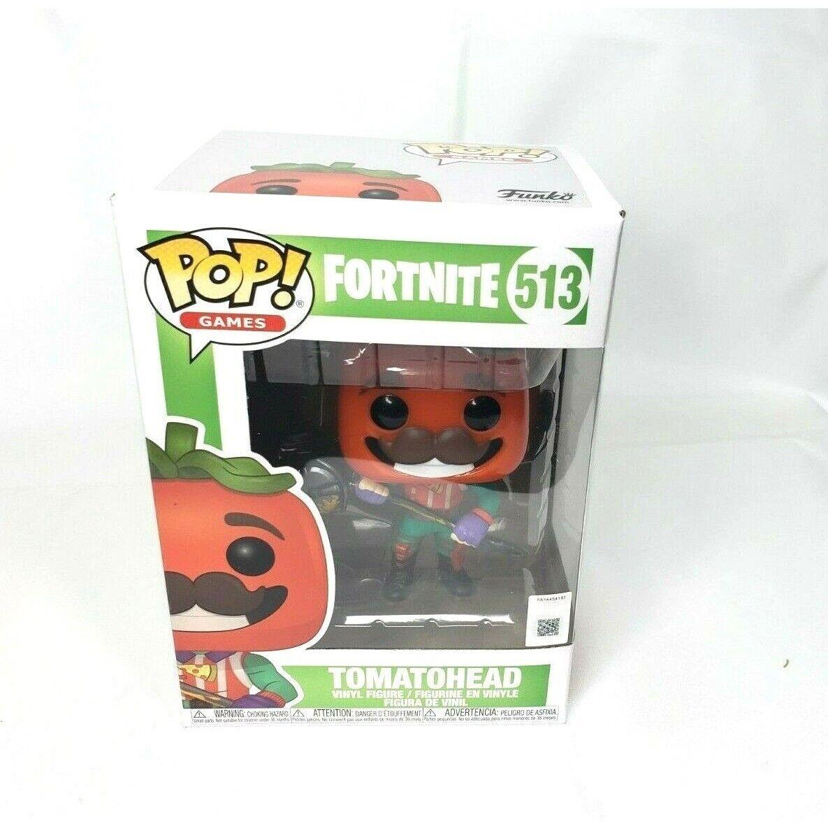 Pop Games Tomato Head Fortnite Video Game Funko Pop 513 Collectibles Toys Figuri