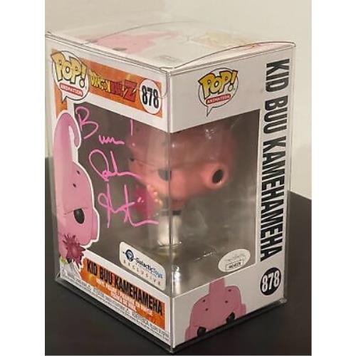 Josh Martin Dragon Ball Z Kid Buu Kamehameha 878 Funko Pop Jsa Certified Sig