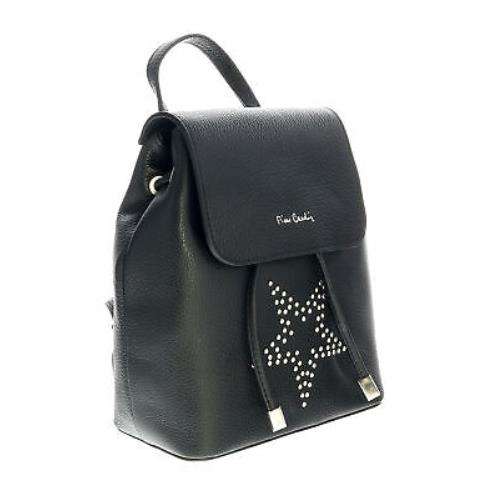 Pierre Cardin 1744 Nero Black Backpack Handbags