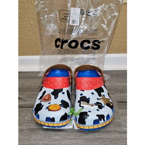 Crocs x Toy Story Sheriff Woody Classic Clog Men Size 12