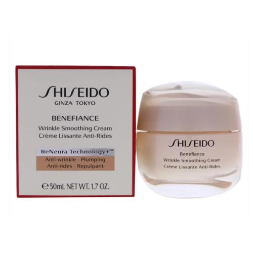 Shiseido Benefiance Wrinkle Smoothing Cream 1.7oz / 50ml