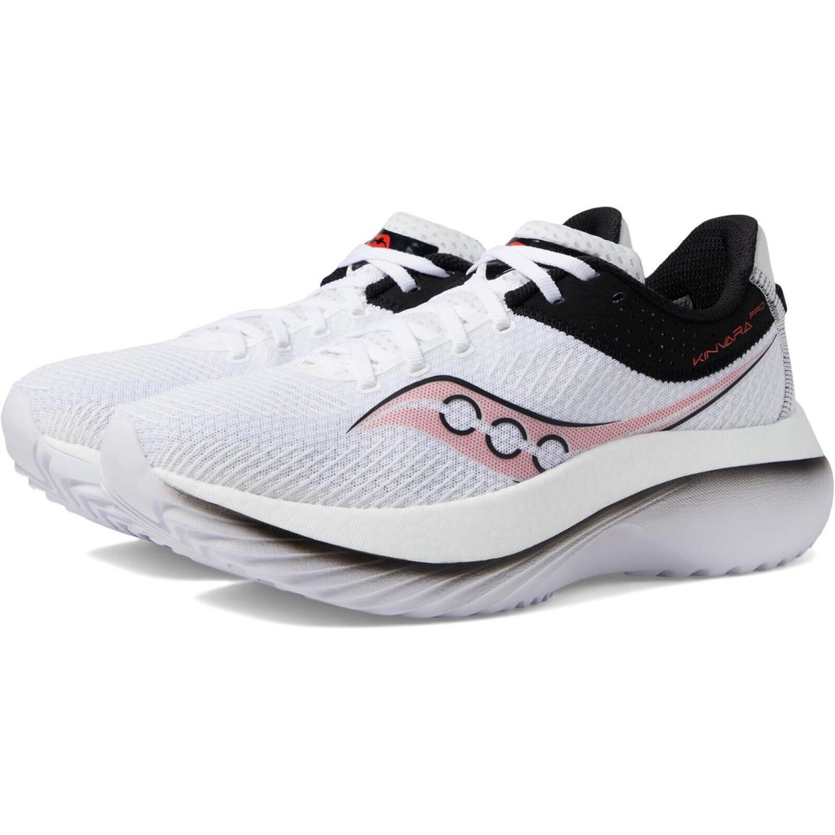 Saucony Kinvara Pro Running Shoes Men`s Size 12.5 Black/infrared S20847-30