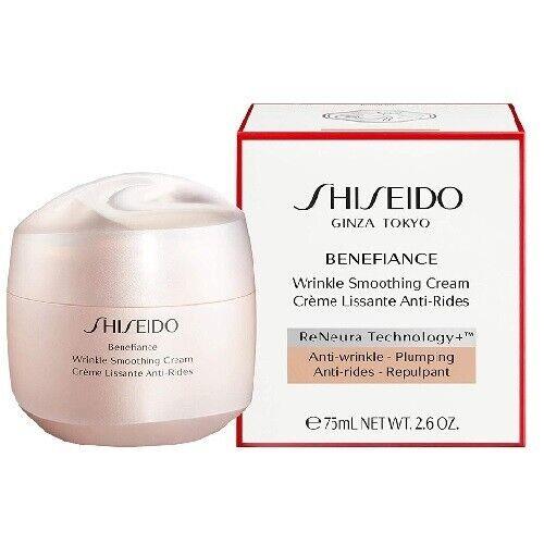 Shiseido Benefiance Wrinkle Smoothing Cream 2.6oz / 75ml in Retail Box