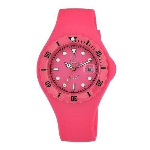Toywatch JTB04PS Women`s Jelly Quartz Pink Dial Watch