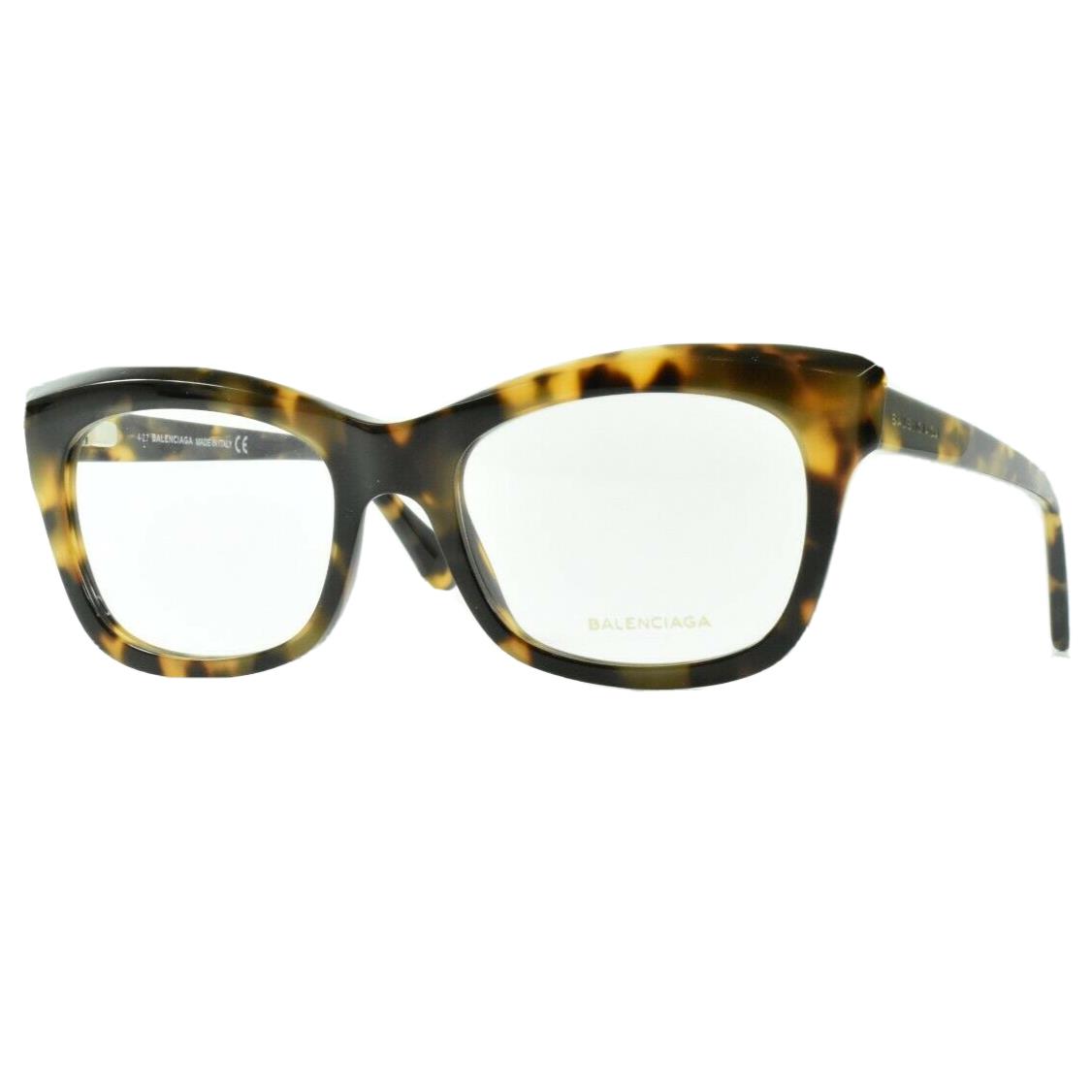 Balenciaga BA5069 052 Full Frame Square Tortoiseshell Eyeglasses