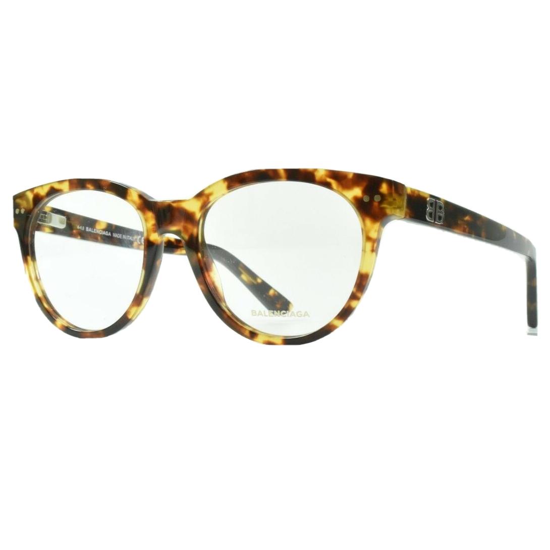 Balenciaga BA5088/V 052 Full Frame Oval Tortoiseshell Eyeglasses