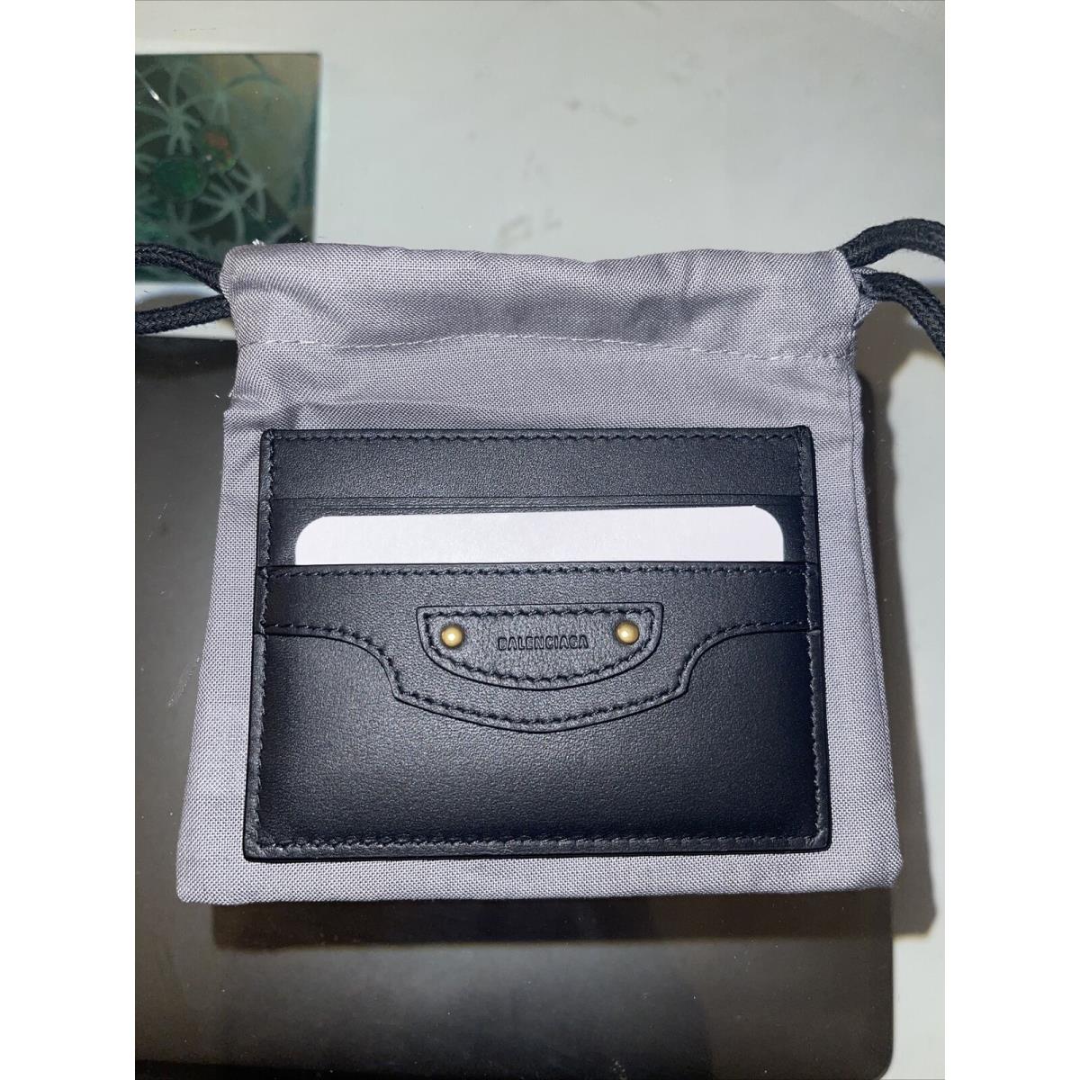 Black Balenciaga Card Holder 640109