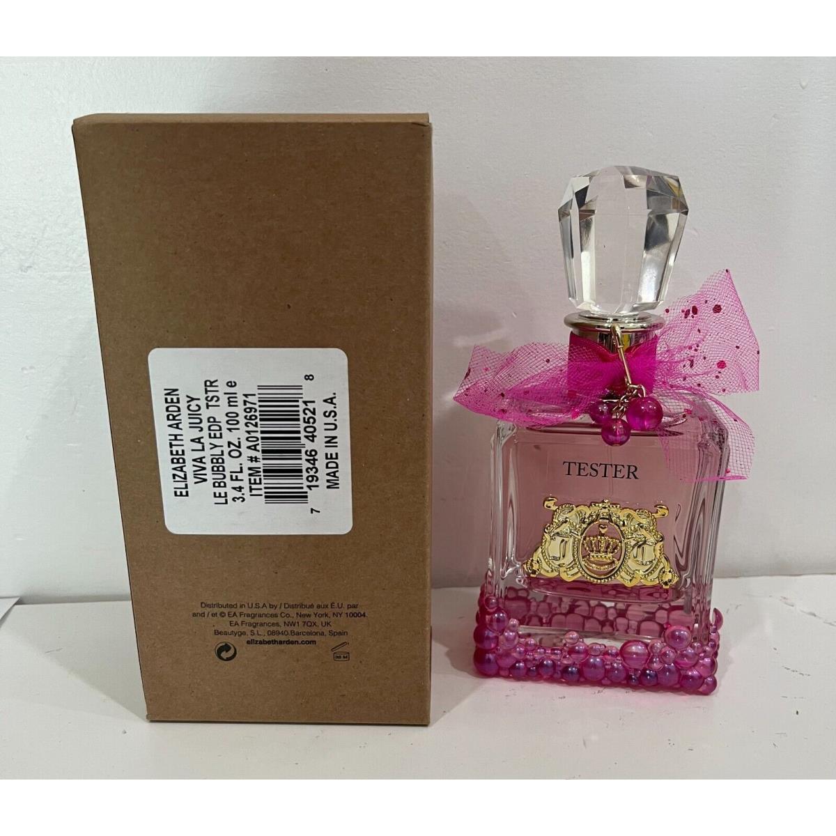 Viva LA Juicy LE Bubbly by Juicy Couture 3.40z-100ml Edp Spray AS Pictured