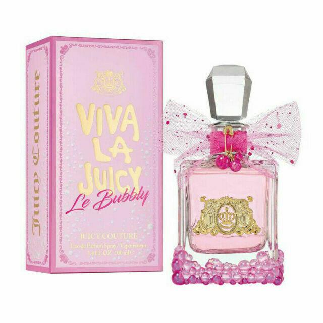 Juicy Couture Viva LA Juicy LE Bubbly Edp Spray For Women 3.4 Oz / 100 ml New