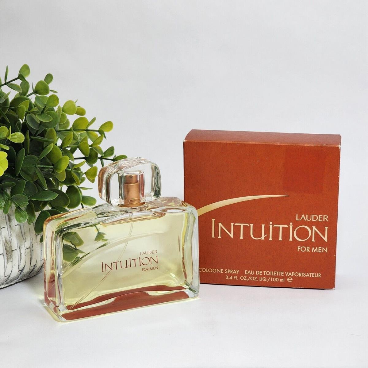 Intuition For Men by Estee Lauder Cologne Spray Eau de Toilette Spray 3.4 fl oz