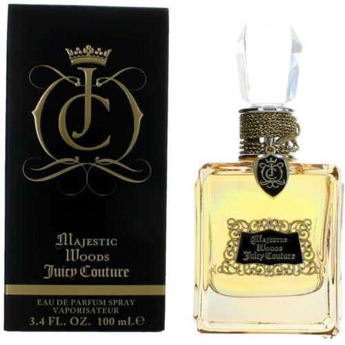 Juicy Couture Women`s Edp Spray Majestic Woods Ambrox Amber Heart Notes 3.4 oz